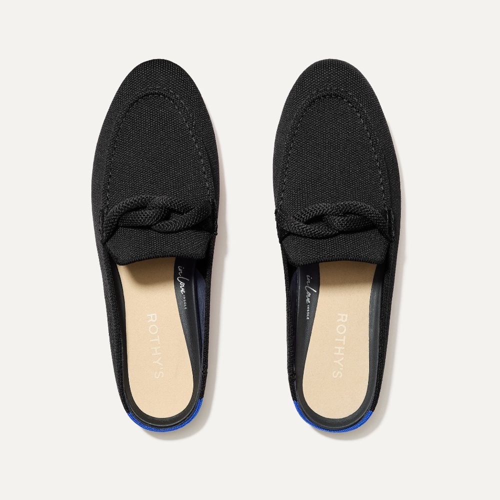 Rothy's The Loafer Mule - Black Size 13